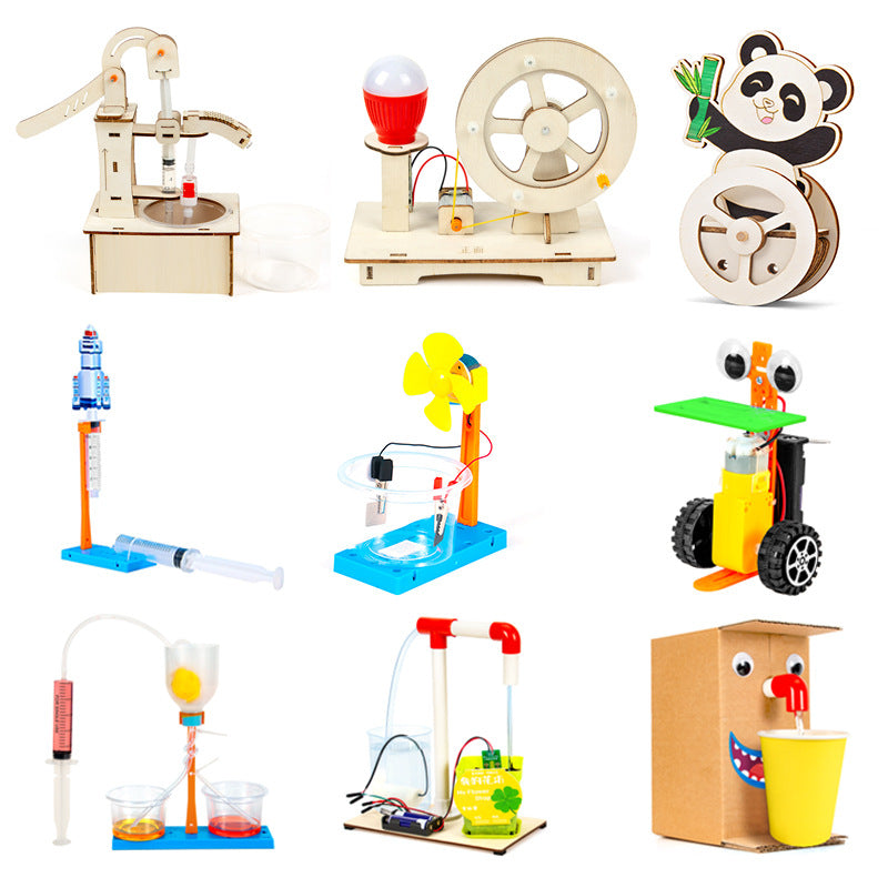Science small experiment DIY children's educational toys kindergarten small gift technology small production steam material package