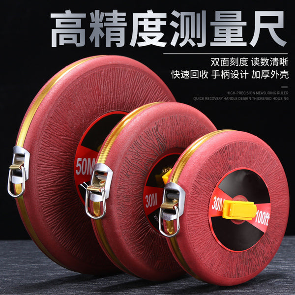 Leather Tape Measure Cloth Tape Measure Tape Measure Fiber Tape Measure 20 30 50 100 m Soft Measure Ground Measure