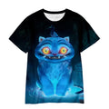 Witcher boy group 3d digital printing cross-border overseas casual loosefashion t-shirt k-pop girls t-shirt