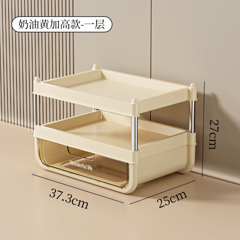 Skin care product storage box Multi-layer drawer storage Locker Lipstick Cosmetics storage box Premium desktop