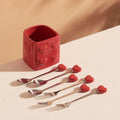 Red set (1 can + 3 forks + 3 spoons)