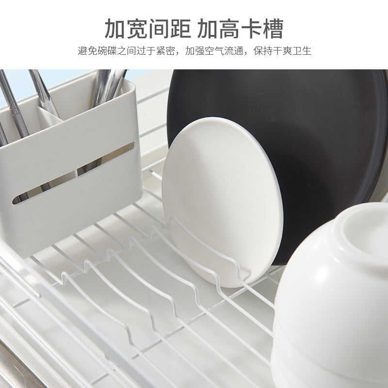 Drain rack, drain basket, dishes, chopsticks, tableware storage, kitchen utensils, drainable bowls and basins, storage rack