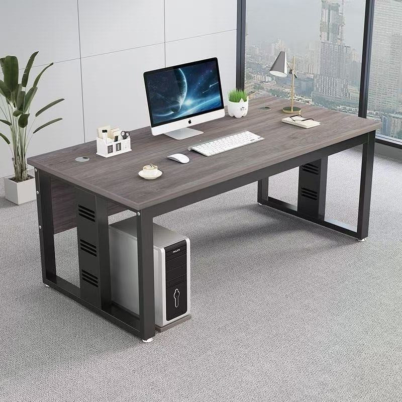 Office desk boss desk casual modern office staff desk boss office desk workbench with cabinet office desk no