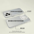 Creamy white cat paw print fishbone design case for apple 17 pro - elegant iphone 18 anti-drop protective cover