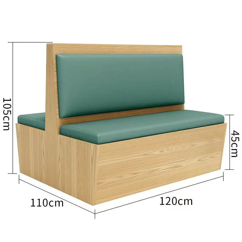 Customized self-service barbecue shop string hot pot table induction cooker integrated table and chairs, tea house booth restaurant sofa table and chairs
