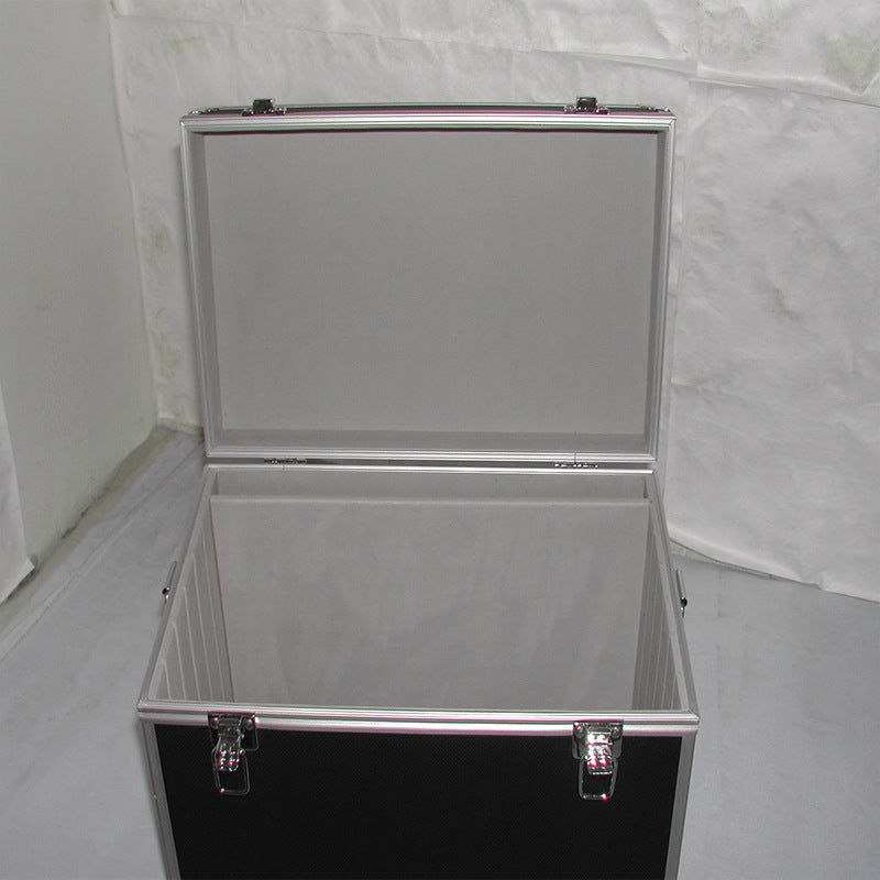 Chess and card room Mahjong hall special chip aluminum box Texas hold'em chip card box mobile phone safe deposit box password box