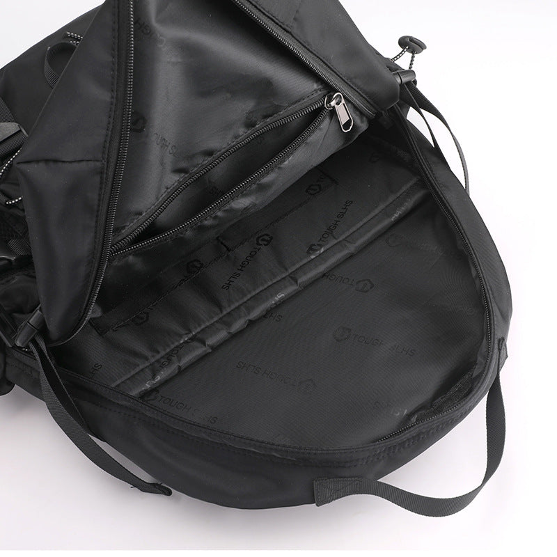 New Korean version trend backpack fashion personality travel backpack large capacity student bag outdoor anti-theft backpack