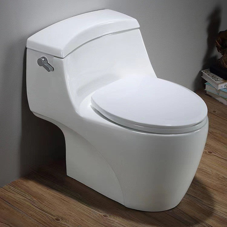 For home pumping one-piece toilet large diameter super spin siphon toilet anti-blocking small apartment ceramic toilet new arrival