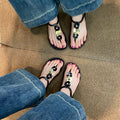 New women's flip-flop sandals: summer fashion, trendy open-toe beach sandals with buckle straps and roman-style sequin detail – perfect for outdoor wear