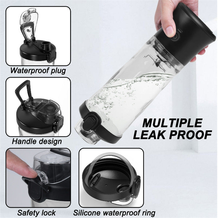 bestseller: portable, high-capacity 600ml sports & fitness blender bottle with direct drink spout - perfect for fresh juice and smoothies