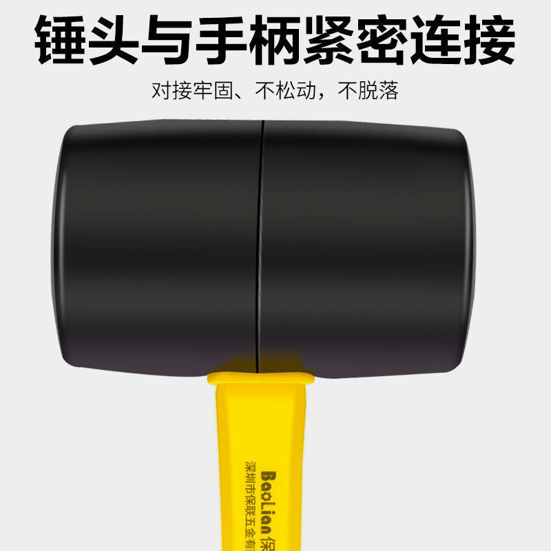 Install rubber hammer, tile, beat and level, large and medium rubber hammer, decoration leather hammer, beef tendon hammer