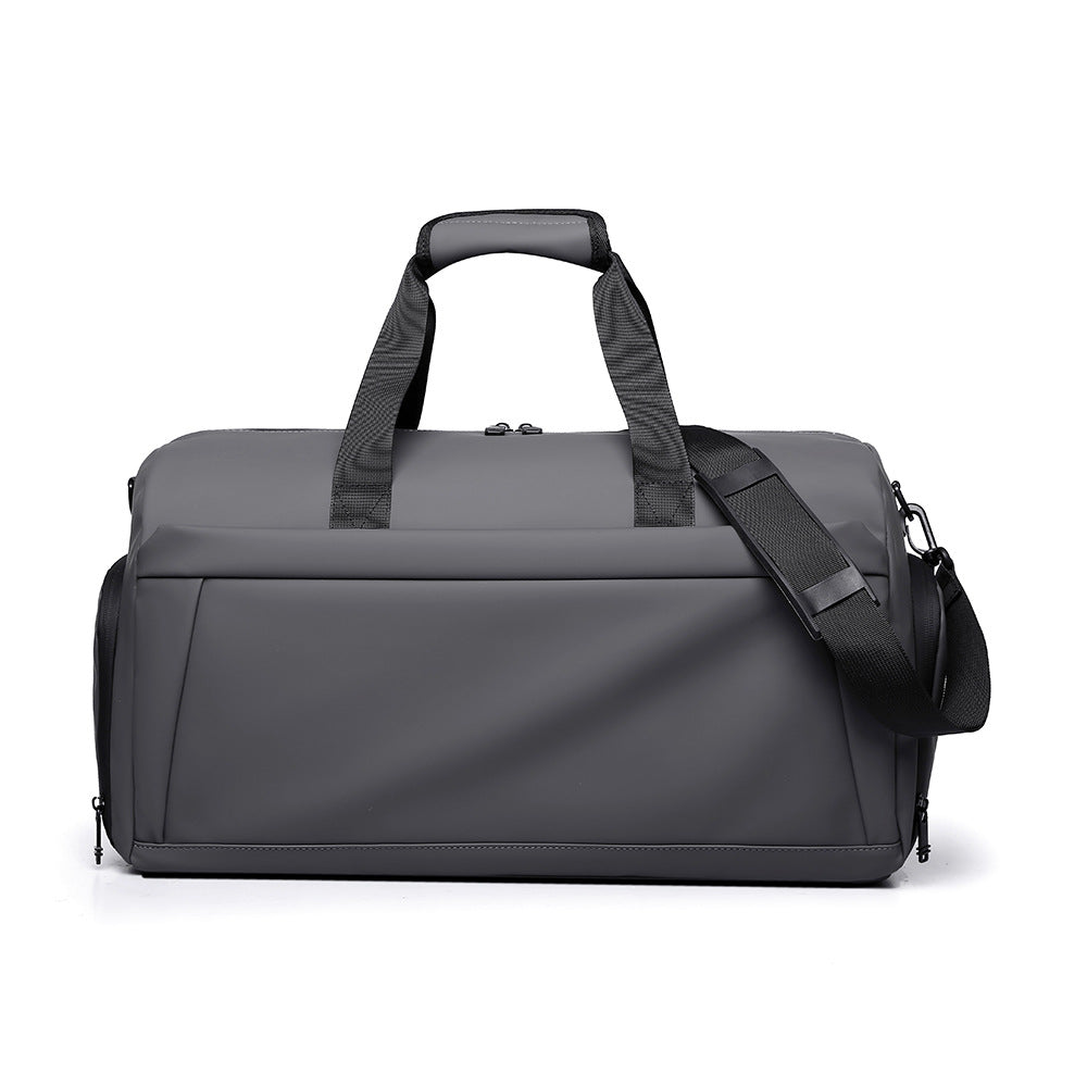 New short-distance travel bag, simple solid color storage bag, yoga fitness bag, unisex casual commuting shoulder bag