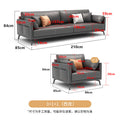Saint li minimalist office sofa and coffee table set - reception area, meeting room, and small apartment office furniture