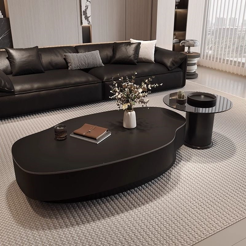 Italian light luxury mango slate coffee table living room simple for homeclassy tea table modern special-shaped small apartment combination
