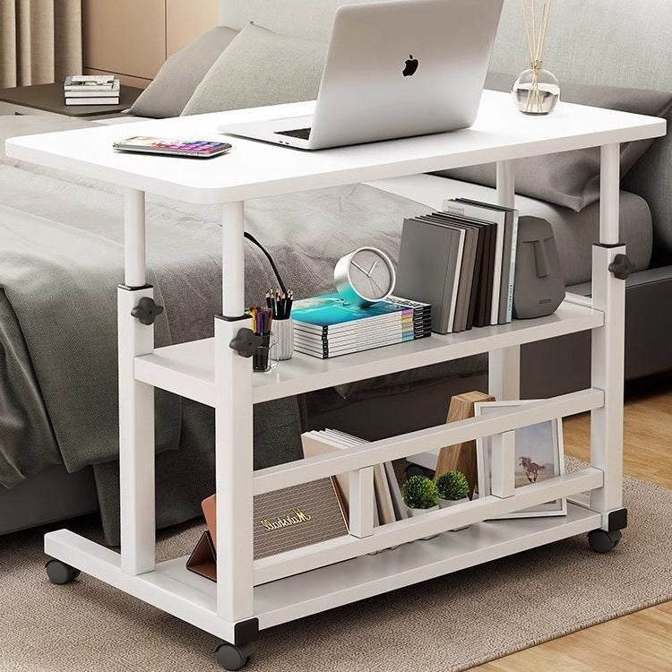 Lift study table bedside table bedroom simple bed computer bedroom lazy table movable office simple desk