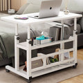 Lift study table bedside table bedroom simple bed computer bedroom lazy table movable office simple desk