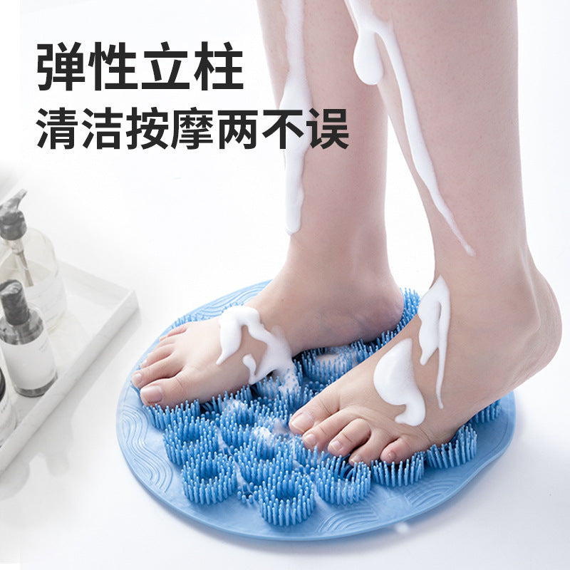Bath rubbing artifact bathroom wall rubbing back lazy silicone back not asking for massage bath brush suction cup rubbing back rubbing feet