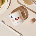 High-style mouthwash cup, perfect for home use. this creative toothbrush cup is ideal for students and features a convenient, portable design