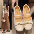 2026new arrival baotou flats women's square toe flats bowsclassy mary jane shoes all-inclusive fashion slippers