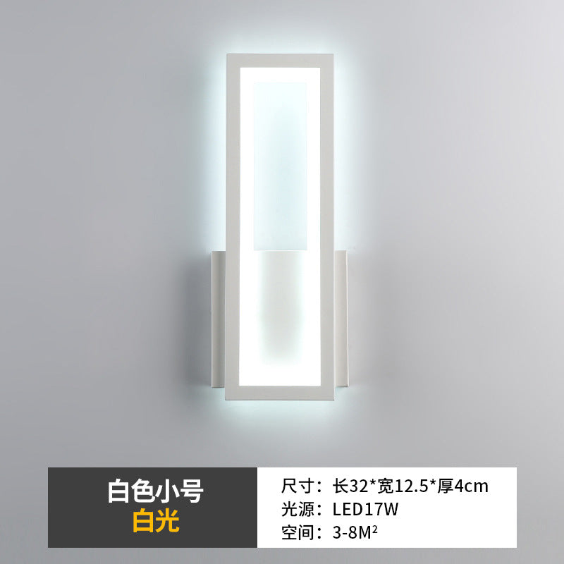 Wall lamp line bedroom bedside led modern simple stairs living room background wall wall wall lamp aisle corridor light luxury