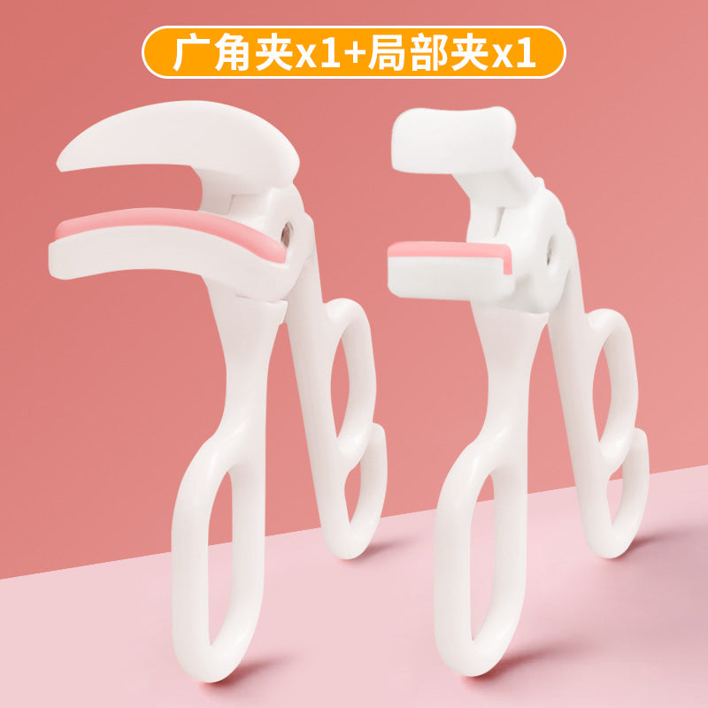 Brand new eyelash curler, the same style as popular influencers! achieve long-lasting, dramatically curled lashes with its wide-angle design. perfect for creating a sunflower curl, ideal for students, and conveniently portable. in stock and ready to ship!