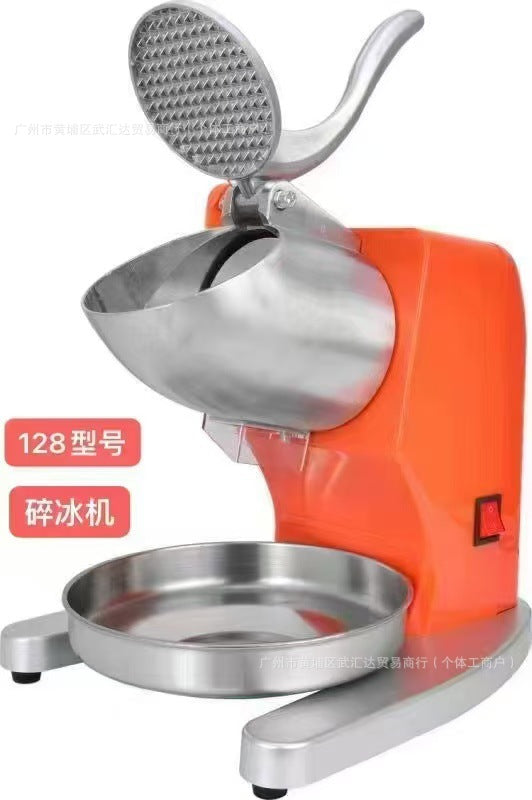 New arrival cross-border double-blade ice crusher, ice-breaking commercial smoothie machine, snowflake for home ice shaving machine, milk tea shop wholesale