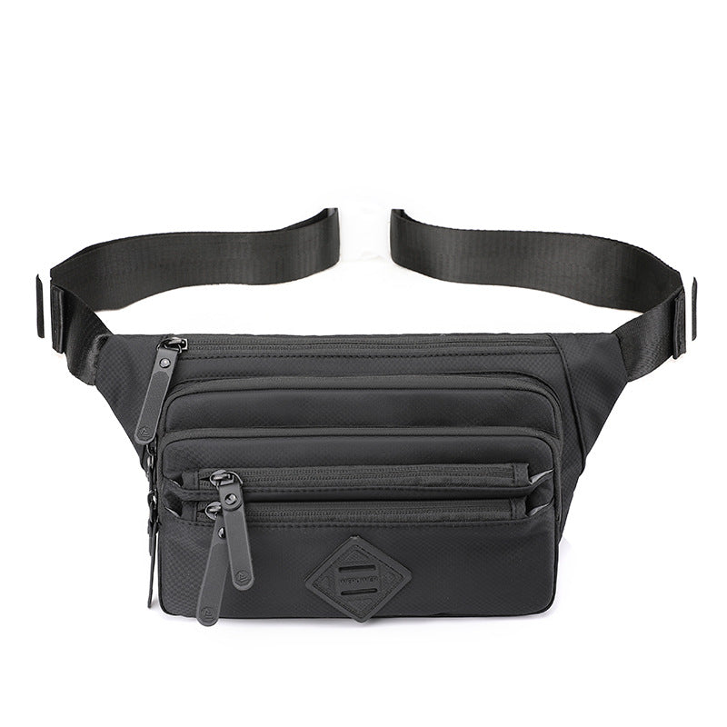 New multi-purpose fanny pack crossbody shoulder bag outdoor leisure waterproof fashion versatile men's and women's same breast bag