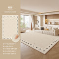 Carpet living room no-wash and wipeable cream style sofa floor mat waterproof anti-fouling bedroom large area full bed blanket