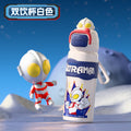 Ultraman kids' insulated water bottle - perfect for school, food-grade 316 stainless steel, elementary school students, baby straw cup