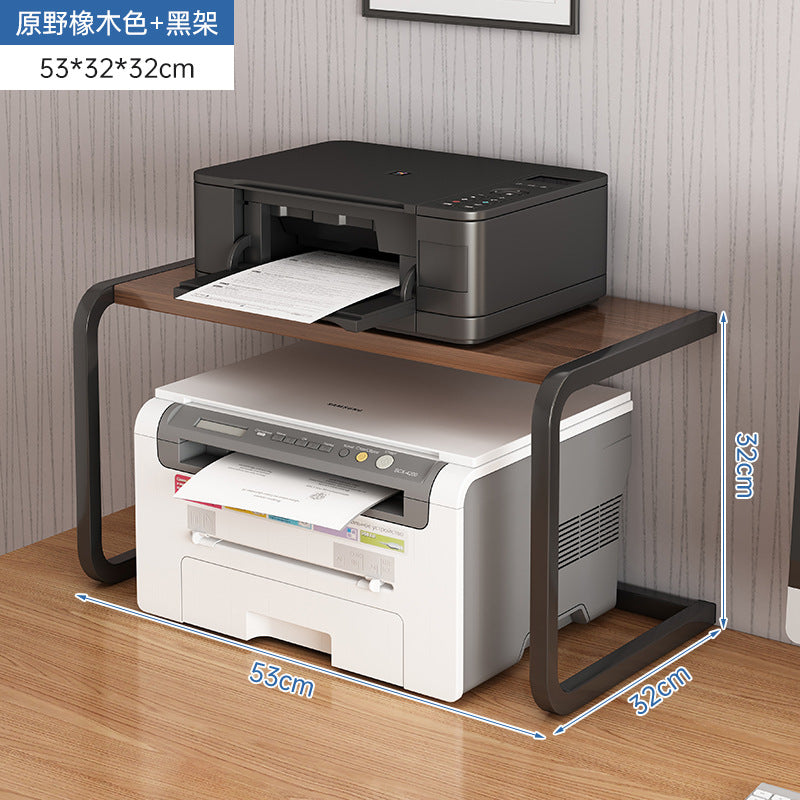 Printer Shelf Desktop Copier Shelf Multifunctional Office Countertop Storage Finishing Rack Small Bracket