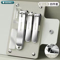 Fashionable 4-piece set (silver anti-splash long 4-piece set)
