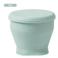 2025 new cross-border silicone macaron cup - cute & fun foldable water bottle, 180ml - promotional gift