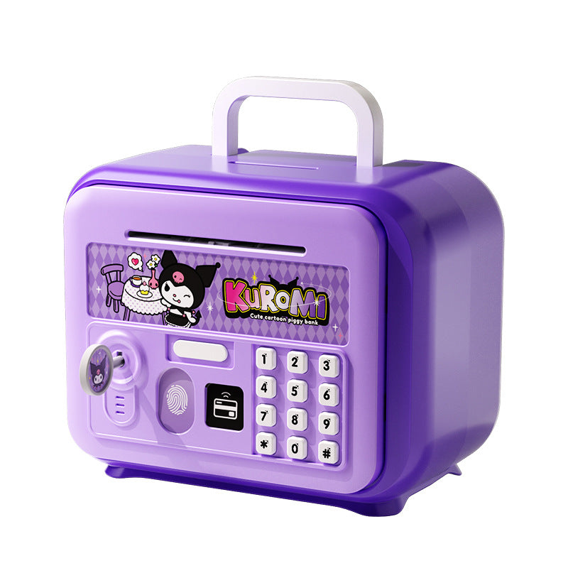 Nezha kids boys and girls piggy bank safe cabinet key password box savings coin storage storage