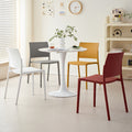Nordic plastic chair dining table chair with armrests backrest stool restaurant commercial dining chair casual modern high backrest