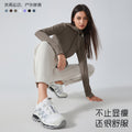 new women's activewear hooded jacket - slim fit, shaping, zip-up, stretchy running & yoga outerwear s2088