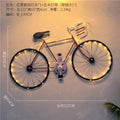 Loft industrial style wall decorations indoor wall bar creative iron bicycle soft decoration pendant