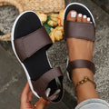 summer new arrival: plus size chunky sole sandals for women, sizes 36-43. wholesale available. dropshipping to  and