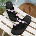 Camellia fashion new thick sole plus size flip flops 2025 summer new korean niche style sandals and slippers for women