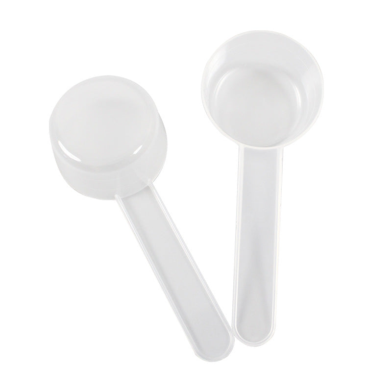 Mask powder spoon 30ml plastic measuring spoon laundry detergent powder fertilizer feed pesticide measuring spoon filled with water 30g