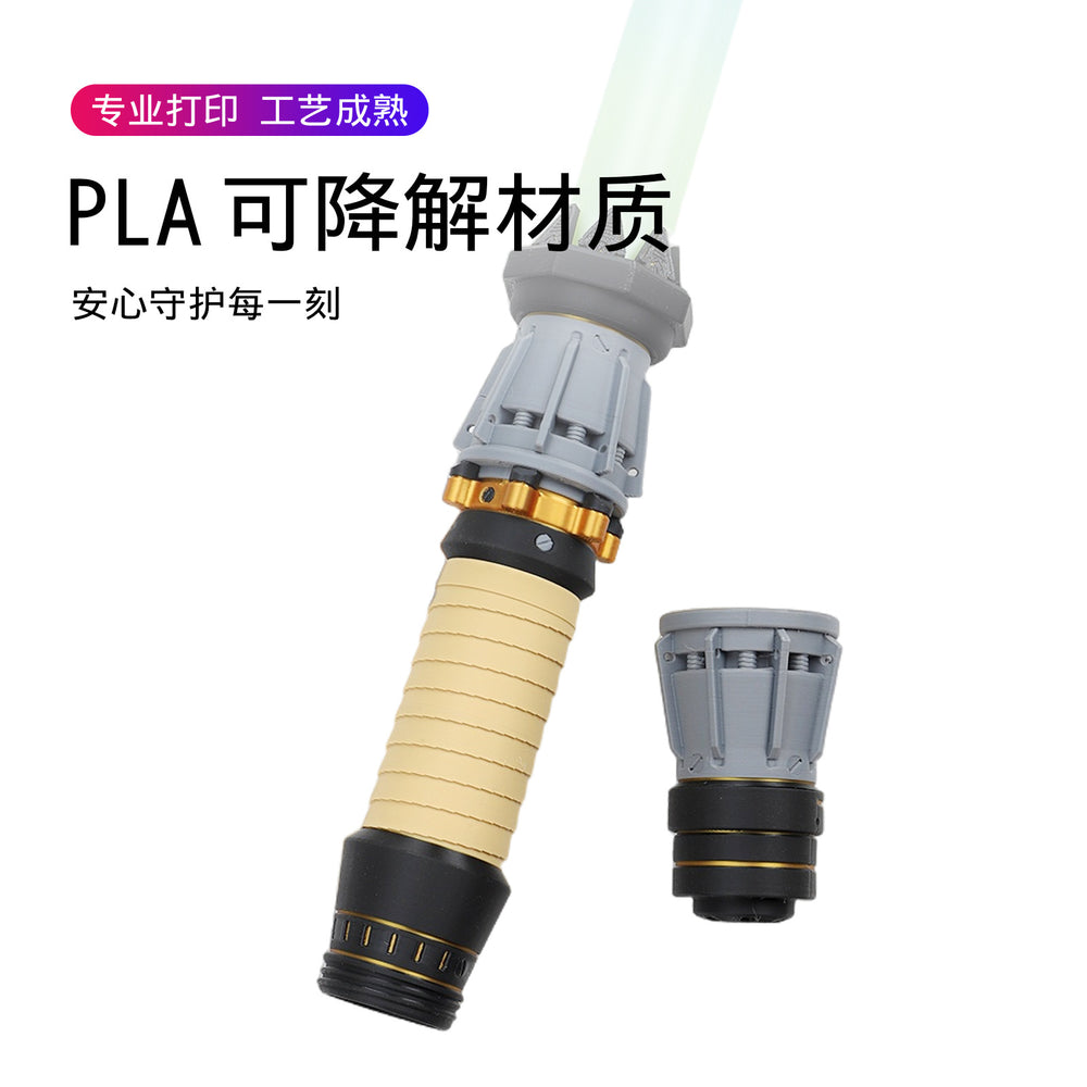 3d printed new cross-border glow-in-the-dark blade model sword - retractable lightsaber - creative stress relief toy for boys and children