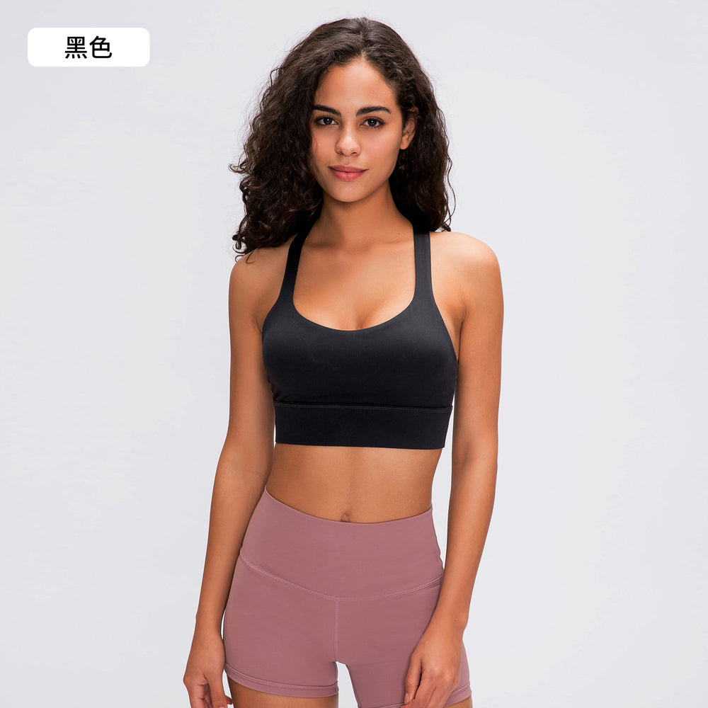 Pilates yoga suit women's cross back push up bubble wrap sports intimates naked hip lifting yoga fitness pants