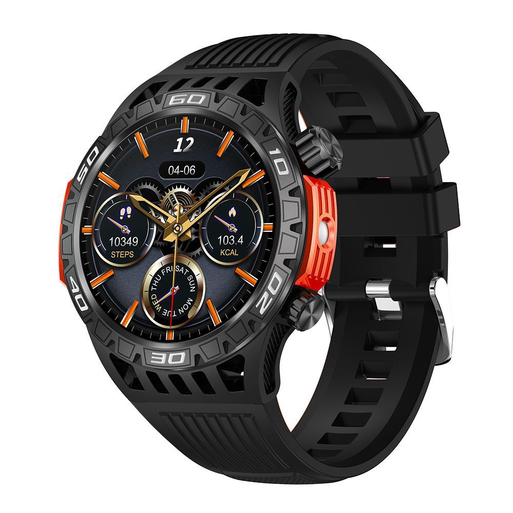 Ht22 smart watch: bluetooth calling, heart rate & blood pressure monitoring, fitness tracking, tech-infused touchscreen smart bracelet