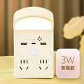 New remote control night light - bedside lamp for bedroom, plug-in model, sleep aid, baby feeding, eye protection led night light