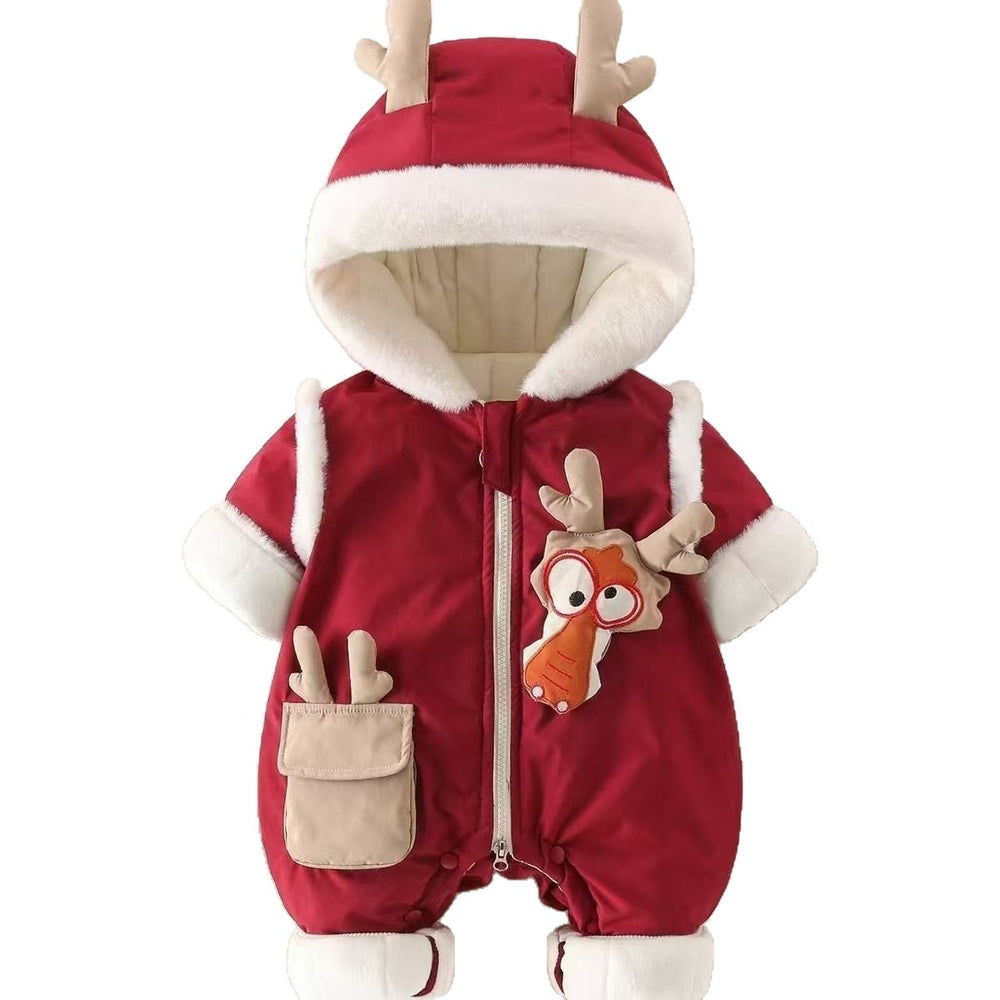 Super cute winter outfits for baby boys and girls! adorable dragon-themed, fleece-lined, and extra-thick rompers and onesies perfect for winter outings