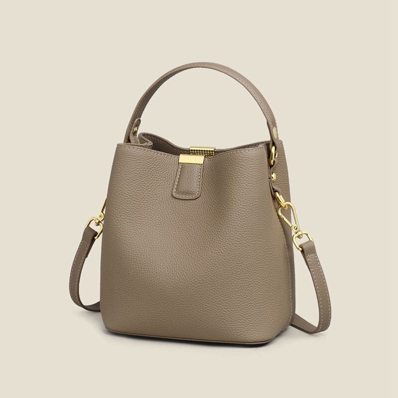 2026 new women's bucket bag - large capacity, minimalist, versatile shoulder bag/tote for work and everyday use