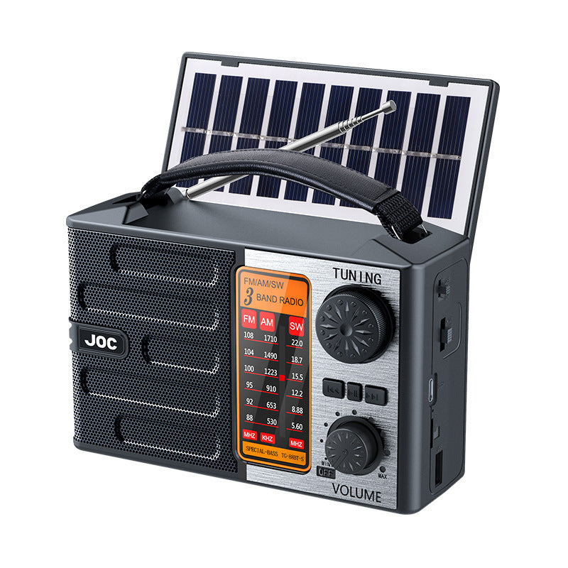 Solar Bluetooth radio full-band all-channel high-end all-band radio automatic search for  manufacturers