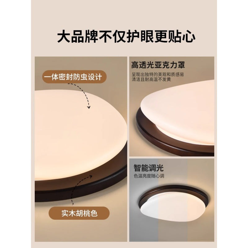 Ceiling light 2025 new medieval style master bedroom book room lighting creative new Chinese atmosphere bedroom light E