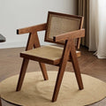 Chair solid wood rattan dining chair rattan chair armrest k chair for homeb&b rattan chair casualnordic dining chair
