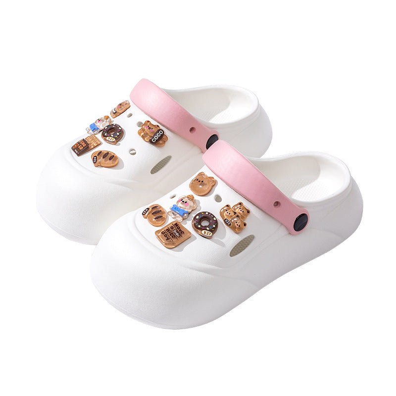 Women's high heel platform clogs - new anti-slip beach sandals & slippers for women - summer outdoor wear