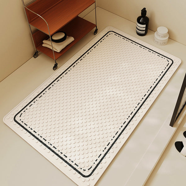 Bathroom non-slip floor mat, bathroom special bath anti-drop foot mat, bathroom toilet shower room waterproof suction cup mat